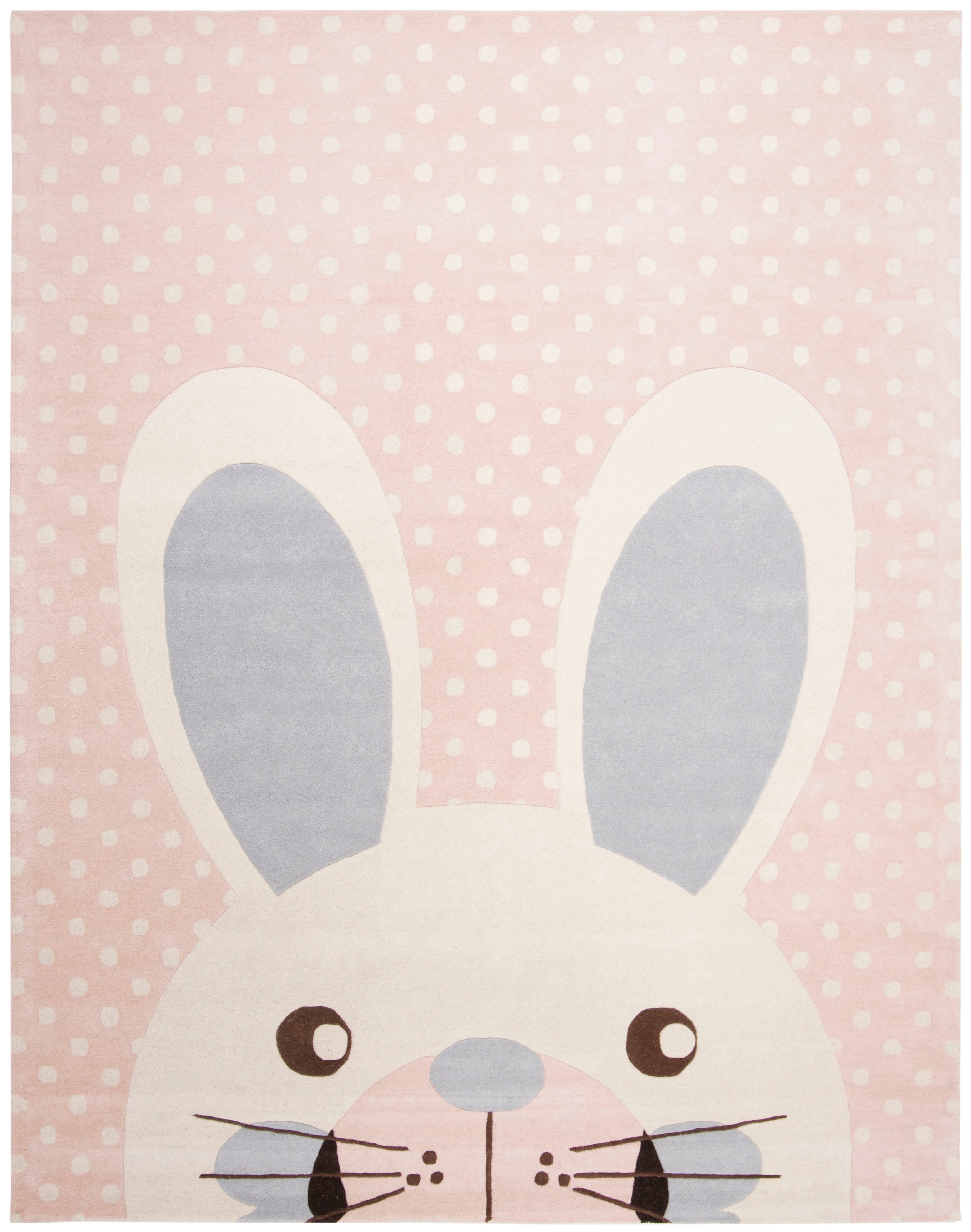 Safavieh Kids SFK922U Pink / Ivory