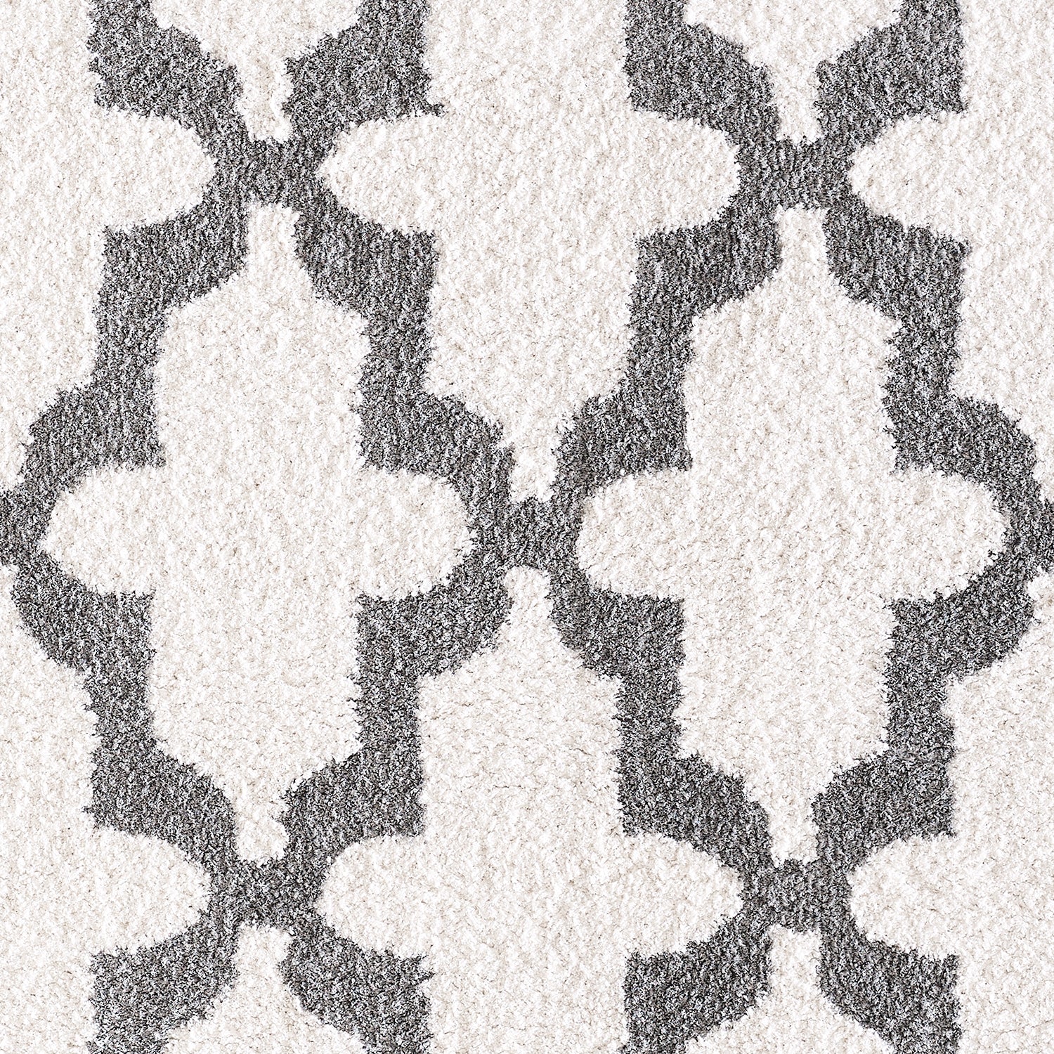 SILKY SHAG 5906 WHITE/SILVER