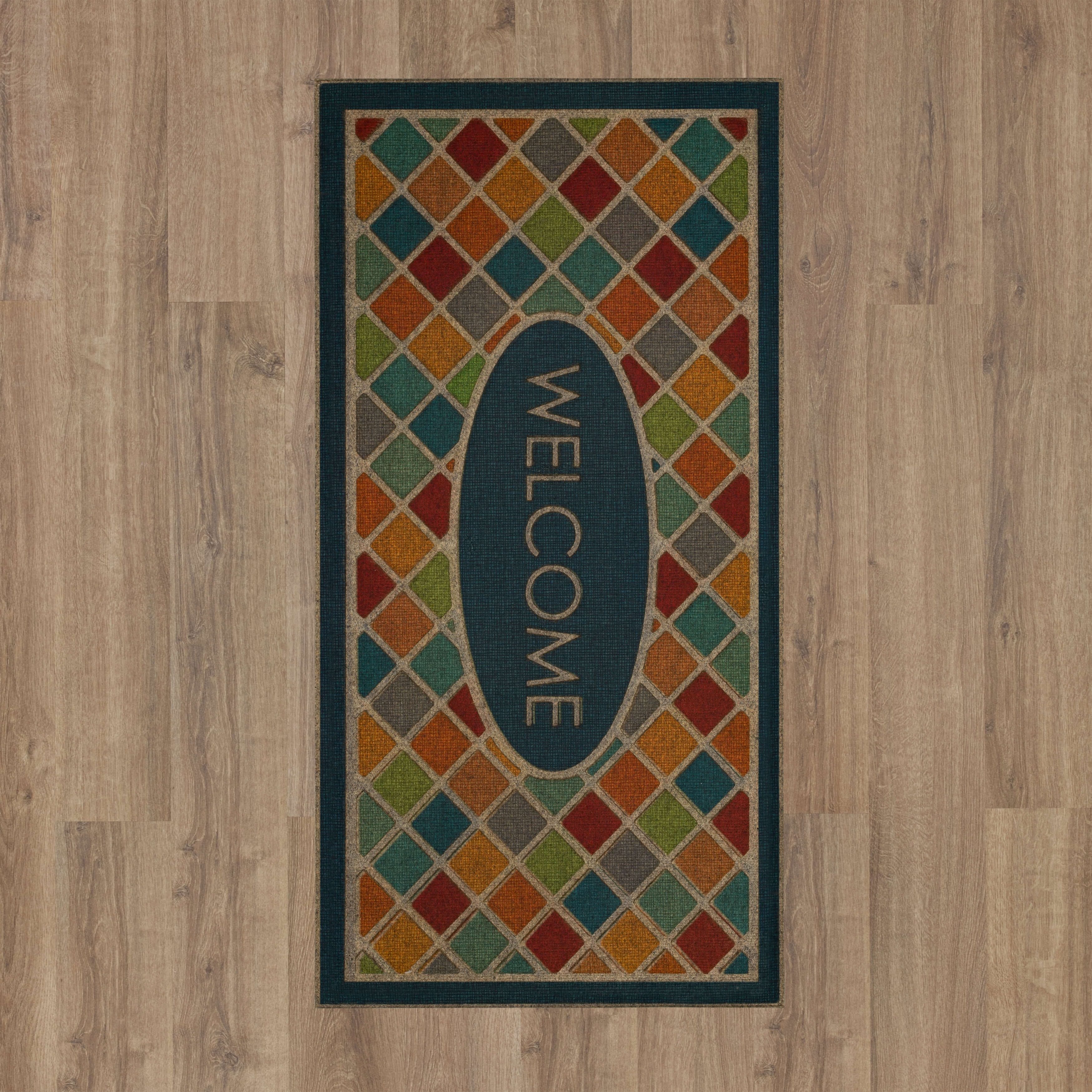 Ornamental Crosshatch Chestnut